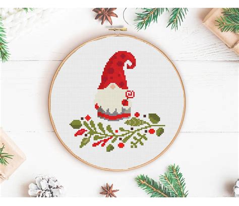 Free Gnome Cross Stitch Pattern Printable Templates Free