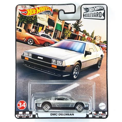 Hot Wheels Rodas Quentes Dmc Delorean Bolevard G Car Culture Premium Shopee Brasil