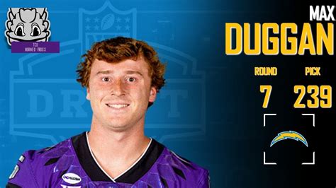 Nfl Draft Max Duggan Los Angeles Chargers Youtube