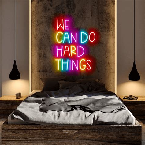 hard  custom personalised led neon signs handmade
