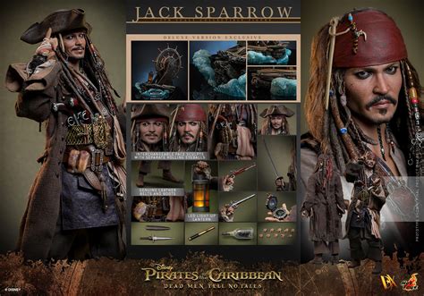 Jack Sparrow Deluxe Version Sixth Scale Figure By Hot Toys Sideshow Collectibles