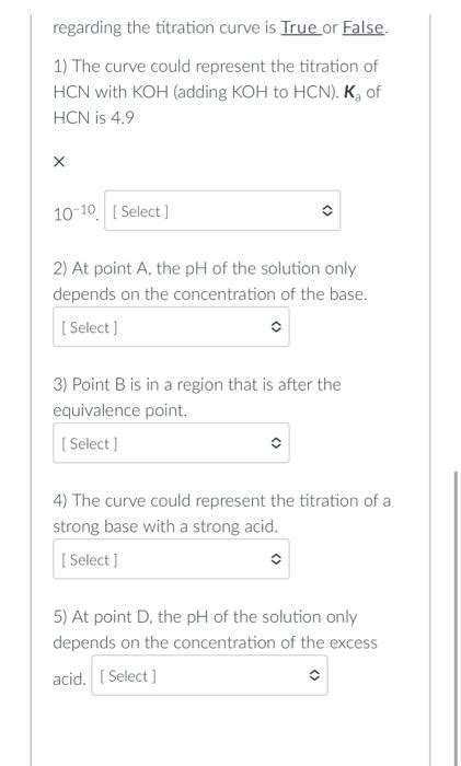 Solved The Titration Curve Shown Below Represents A 25 ML Chegg