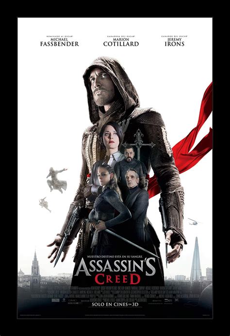 Assassins Creed X Framed Movie Poster Walmart