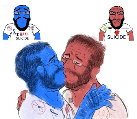 Soybooru Post Soyjaks Angry Arm Balding Beard Blue Skin Calm