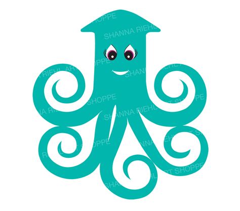 Squid Clipart | Free download on ClipArtMag