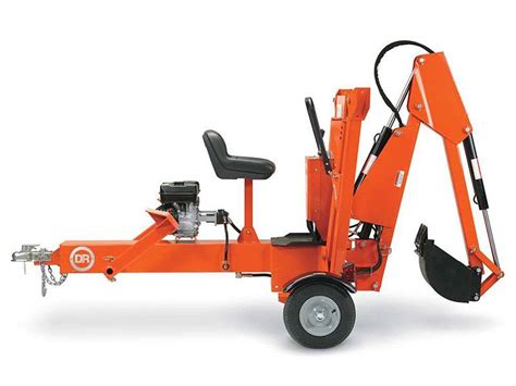 New 2021 Dr Power Equipment Dr Towable Backhoe Orange Backhoe Loaders