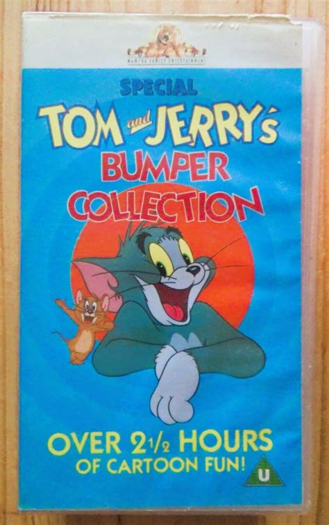 Tom And Jerry Bumper Collection Rare Uk Vhs Ebay