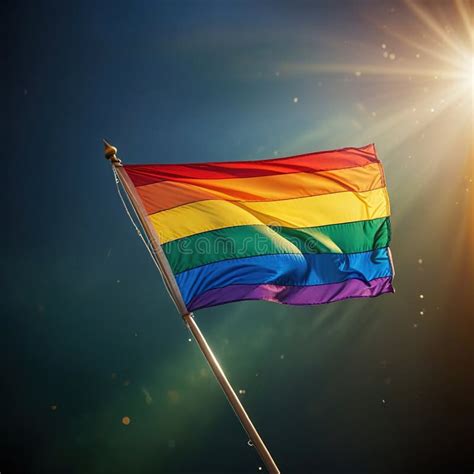 Lgbt Rainbow Flag Gay Pride Celebration Stock Image Image Of Spain Rainbow