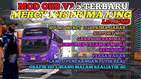 MOD OBB V3 5 SOUND MERCY PRIMA KING LEGEND SUPPORT MOD MUNDUR ES