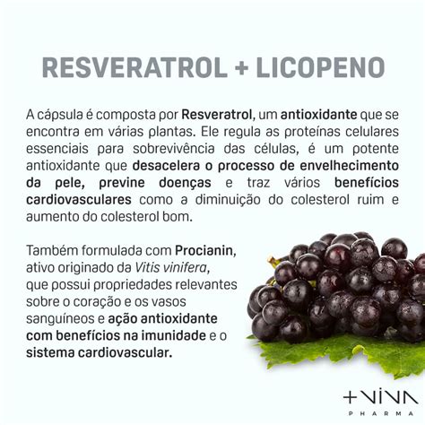 Resveratrol Licopeno Mg C Ps Viva Pharma