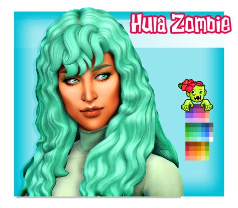 Hula Zombie Okruees Ariadne Hair Recolored In Noodles Sorbet