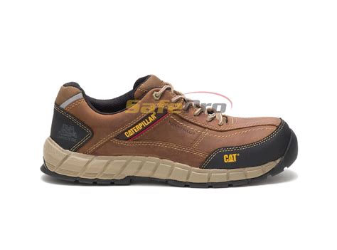 Caterpillar Mens Streamline Leather Composite Toe Work Shoes Safepro