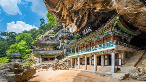 Premium Photo | Exterior View of Seokguram Grotto Hermitage