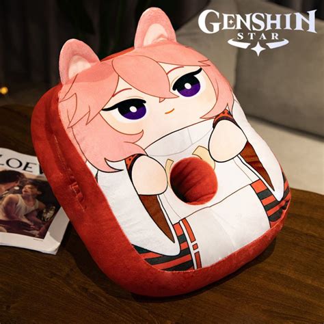 Genshin Impact Body Pillow Heizou Plush Nap Pillow Genshin Star