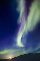 Aurora And Moon Over Chandalar Shelf Alaskaphotographics