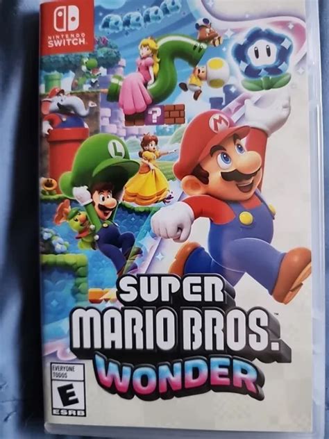 Super Mario Bros Wonder Nintendo Switch New Factory Sealed Video Game