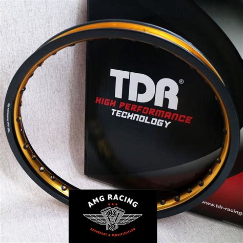 Jual Velg Rim Tdr Wx Shape Two Tone X Warna Black Gold Hitam