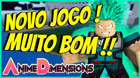 ESSE NOVO JOGO DE ANIMES DO ROBLOX VAI BATER DE FRENTE O ANIME