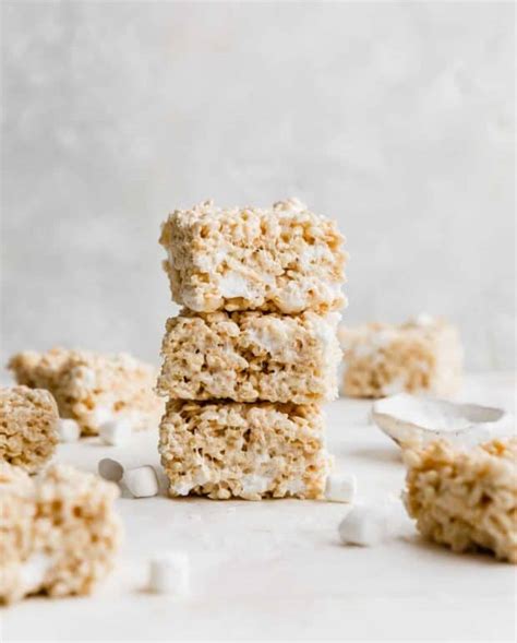 Salted Brown Butter Rice Krispie Treats Salt Baker