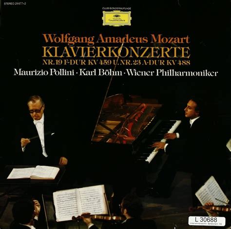 Karl B Hm Wiener Philharmoniker Maurizio Pollini Mozart