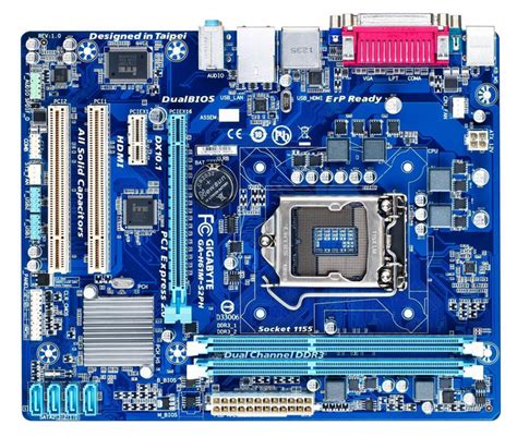 Материнская плата Gigabyte H61M-S2PH (LGA1155, Intel H61, PCI-Ex16 ...
