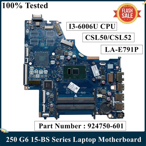 LSC Remodelado Para HP 250 G6 15 BS Series Laptop Motherboard 924750