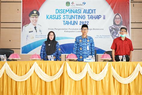 Staf Ahli Hukum Dan Pemerintahan Buka Diseminasi Audit Kasus Stunting