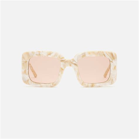 Buy Lu Goldie Mia Sunglasses White Onyx For Women Abicus