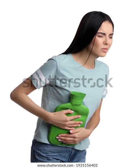 Woman Using Hot Water Bottle Relieve Stock Photo 1925156402 Shutterstock