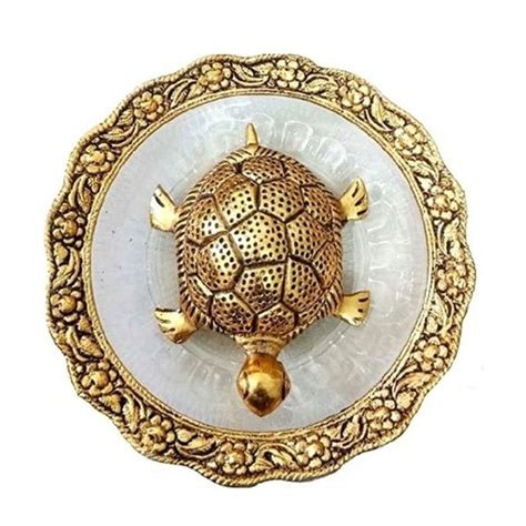 Gold Plated Feng Shui Tortoise For Home Decoration Corporate Gift At