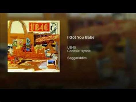 Ub40 I Got You Babe Feat Chrissie Hynde YouTube