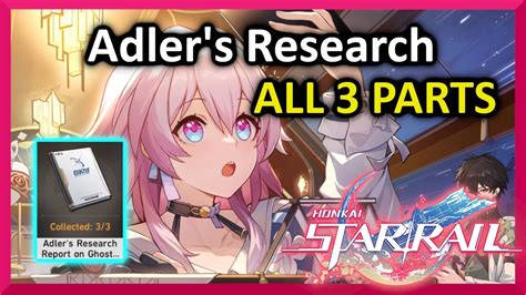 Adler S Research All Parts Honkai Star Rail Youtube