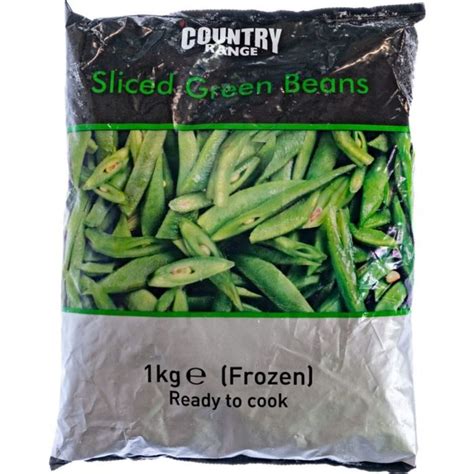 Country Range Frozen Sliced Green Beans 10x1kg