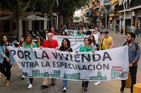 Sevilla Manifestación por el Derecho a la Vivienda Digna APDHA