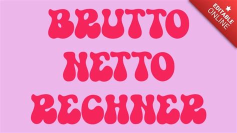 Brutto Netto Rechner I Love You Groovy Text Effect Generator