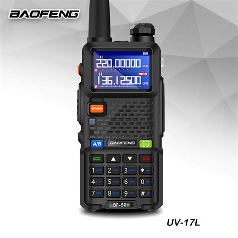 Baofeng UV 5RH Walkie Talkie Real 8W Power High Capacity Dual Band Two