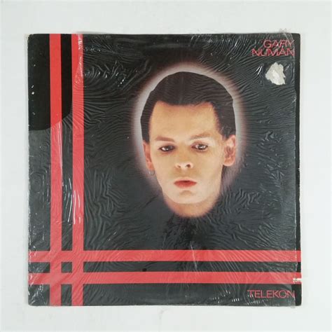 Gary Numan Telekon Sd32103 Strawberry Lp Vinyl Vg Cover Shrink Slve