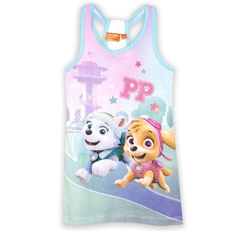 Nickelodeon Paw Patrol Girls Summer Dress Tunic 100 Cotton 2 6 Years