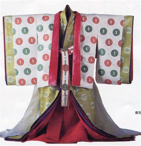 12 Layered Kimono Japanese Traditional Dress Japanese Outfits Heian Era