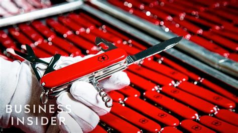 How Swiss Army Knives Are Made The Making Of Youtube