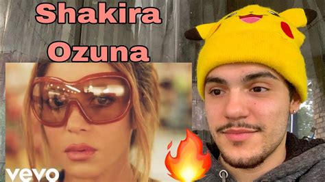 Shakira Ozuna Monotonía Official Video Reaction Reacción YouTube