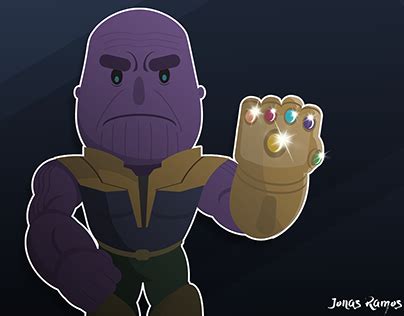 Thanos Vector Projects :: Photos, videos, logos, illustrations and ...