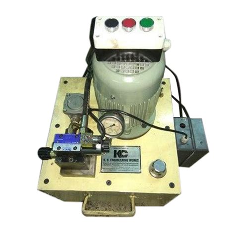 Kc Semi Automatic Electric Hydraulic Power Pack Machine At Rs In