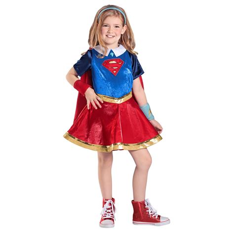 Dc Superhero Girls Supergirl Deluxe Halloween Costume