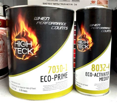 High Teck Eco Prime 7030 1 2k Urethane Primer Gallon Kit Medium Ebay