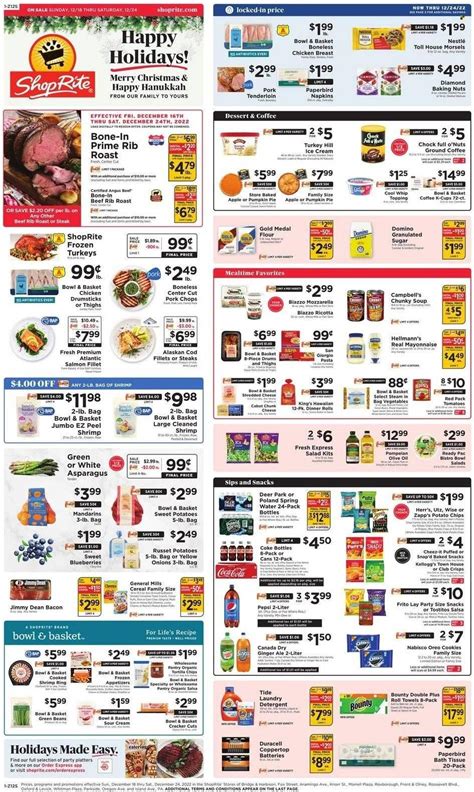 Shoprite Flyer December Circular Aurore Shannen