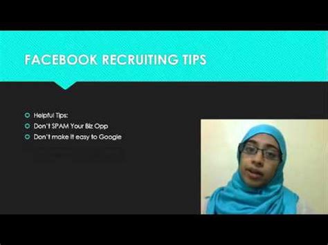 Facebook Warm Market Recruiting YouTube