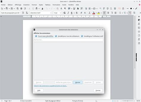 Télécharger LibreOffice gratuit pour Windows macOS Android APK et