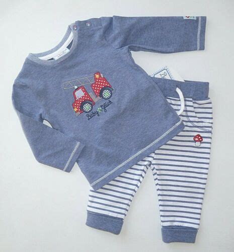 Baby Gl Ck By Salt And Pepper Langarmshirt Hose Junge Feuerwehr