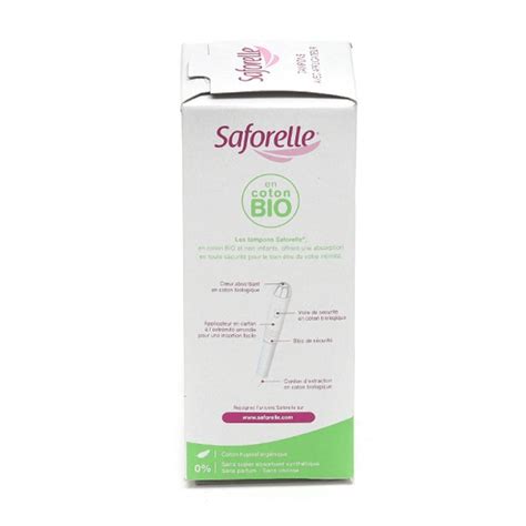 Saforelle Tampons Super Avec Applicateur Protection Hygi Nique